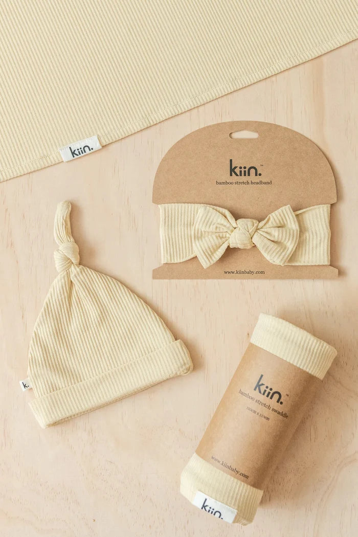 Kiin Organic Bamboo Stretch Swaddle - Oat
