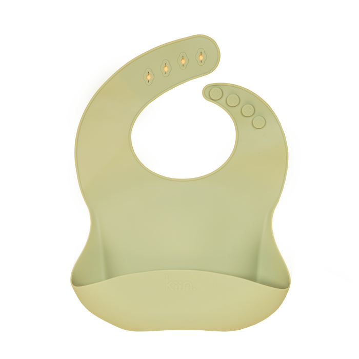 Kiin Silicone Feeding Scoop Bib - Assorted