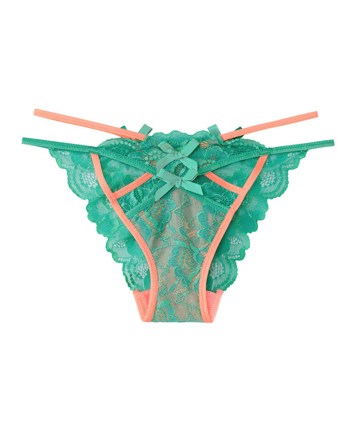 Lace Two-Tone Cheeky