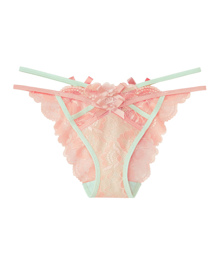 Lace Two-Tone Cheeky