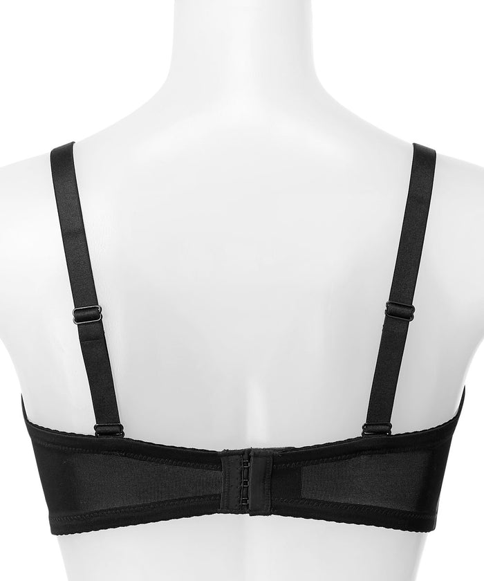 Lace-Up Adhesive Side Support Push-Up Bra (F-G-H Cup)