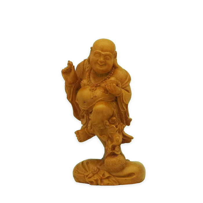 Laughing Buddha Holding "Ming Chu"