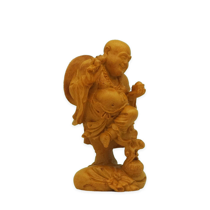 Laughing Buddha Holding "Ming Chu"