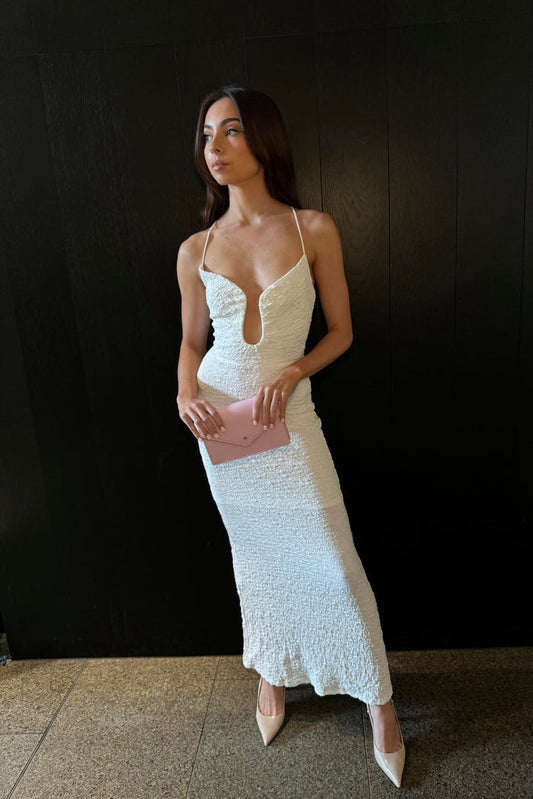 Lennox Formal Dress - White - Runway Goddess
