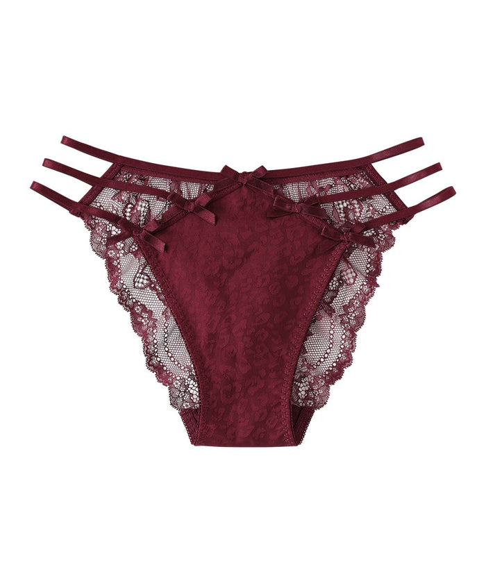 Leopard Satin Cheeky