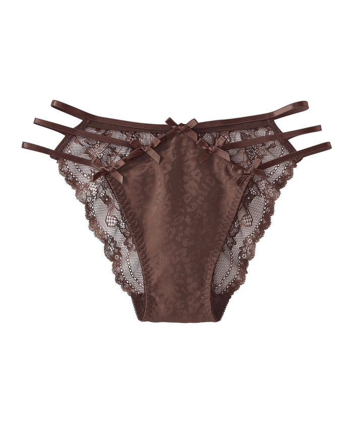 Leopard Satin Cheeky