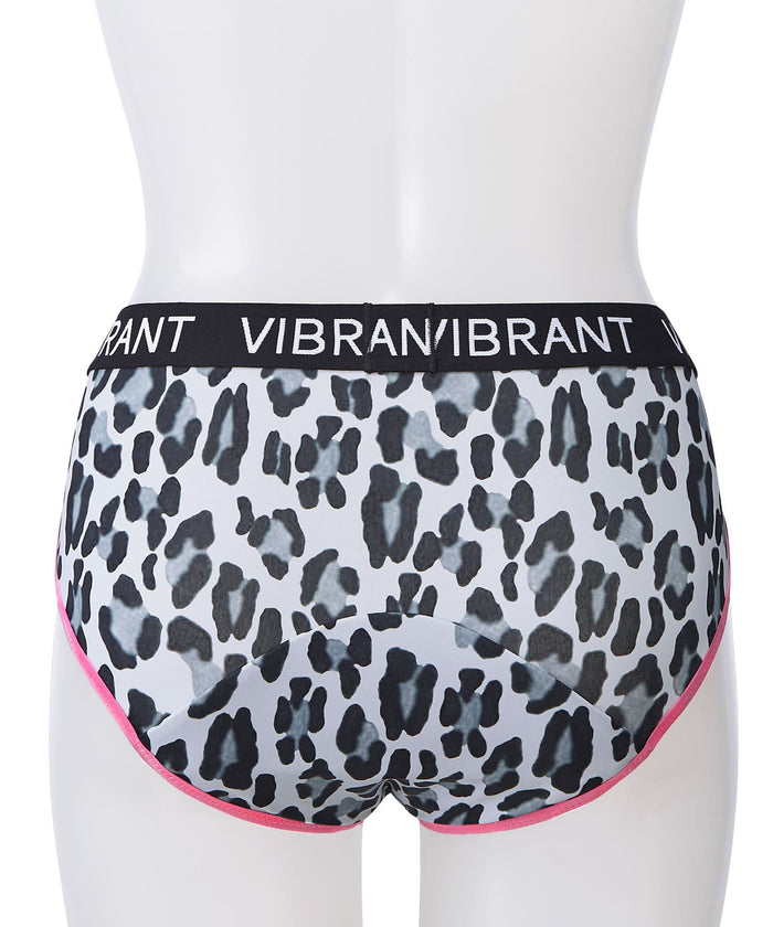 Leopard Trim  Period Panty