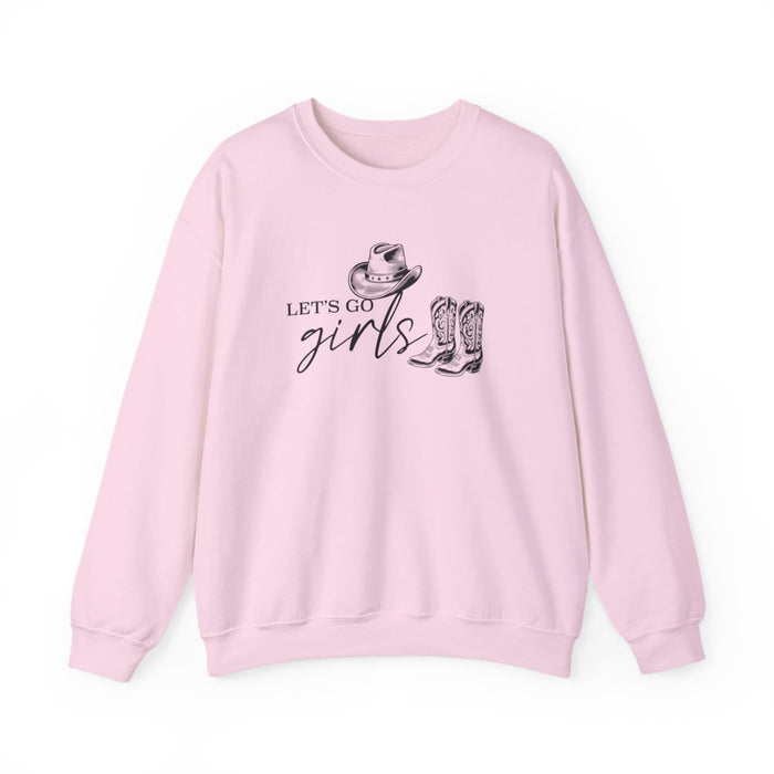 Let’s Go Girls Cowgirl Sweatshirt - funny sweatshirt by Cheeky Business