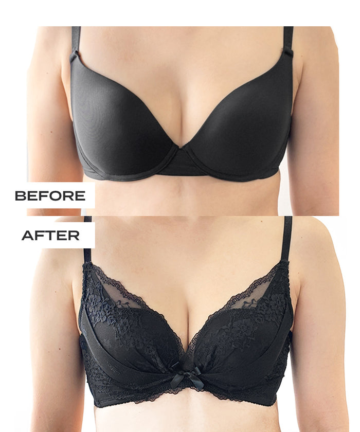 Lift Up Side Support Lace Push-Up Bra