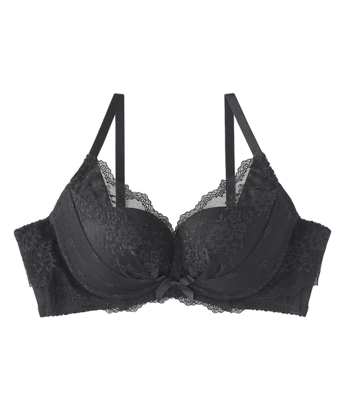 Lift Up Side Support Lace Push-Up Bra
