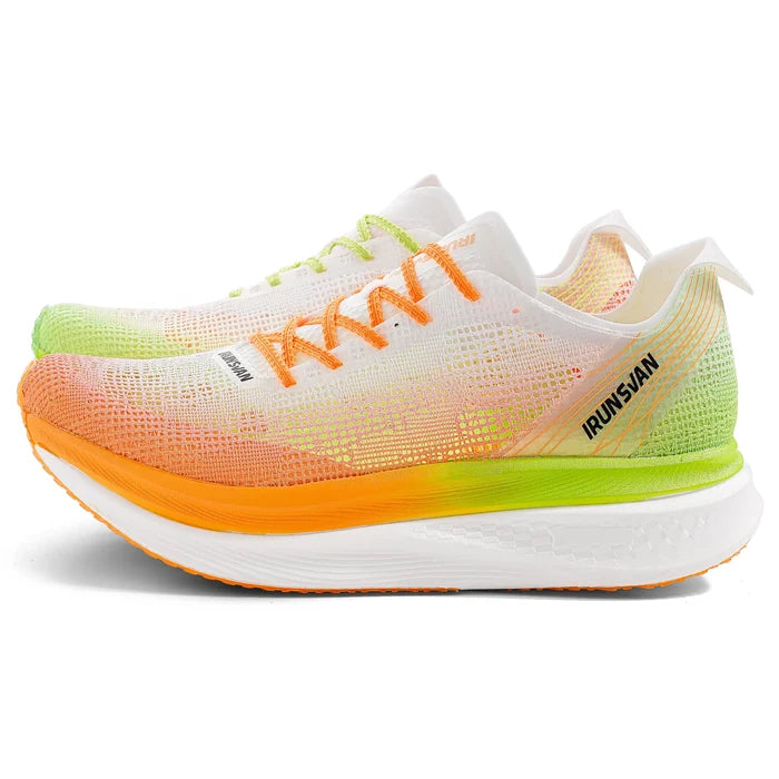 IRUNSVAN LINGYUN TOP 1.0 lightweight nylon plate entry running shoe