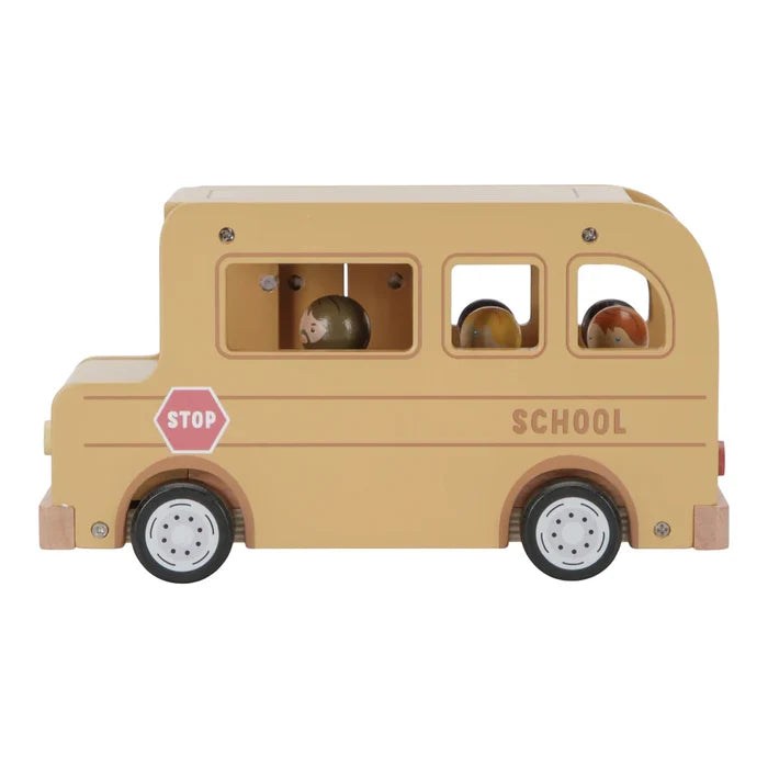 Little Dutch Wooden School Bus