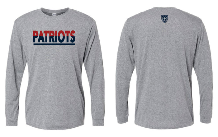 Long Sleeve Patriots Performance Tee