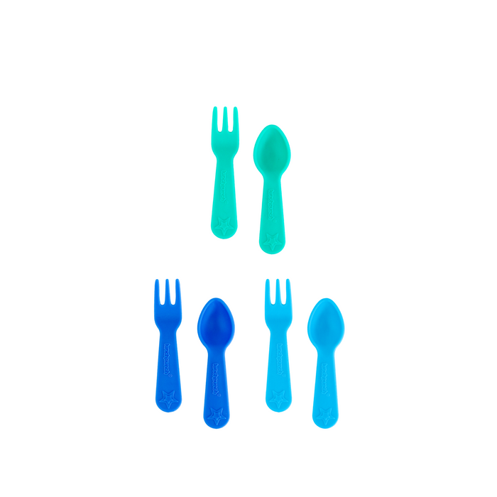 Lunch Punch Lunch Box Fork and Spoon Set - Assorted