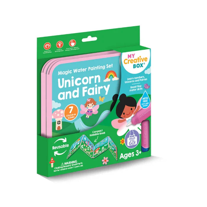 Magic Water Painting Set - Unicorn and Fairy