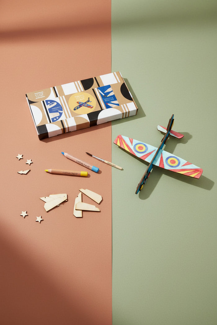 Make Your Own Plane Craft Kit Sibling Gifts Cotton Twist