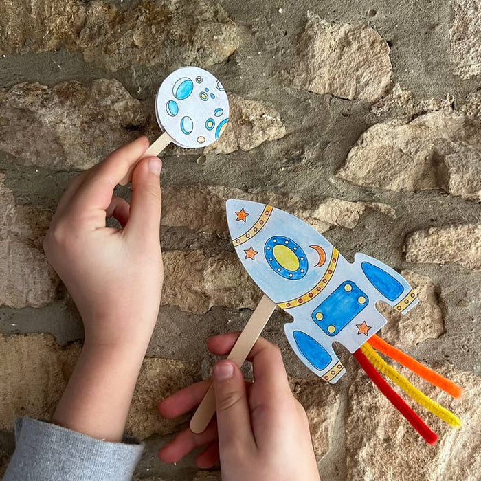 Make Your Own Rocket Wand Sibling Gifts Cotton Twist