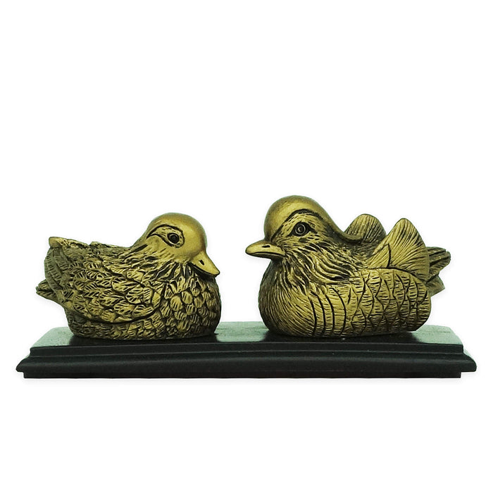Mandarin Ducks on Stand