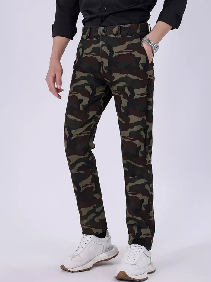 Men's Camouflage Slim Fit Pants