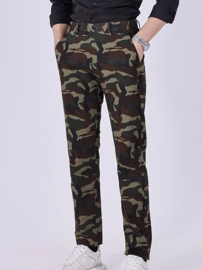 Men's Camouflage Slim Fit Pants