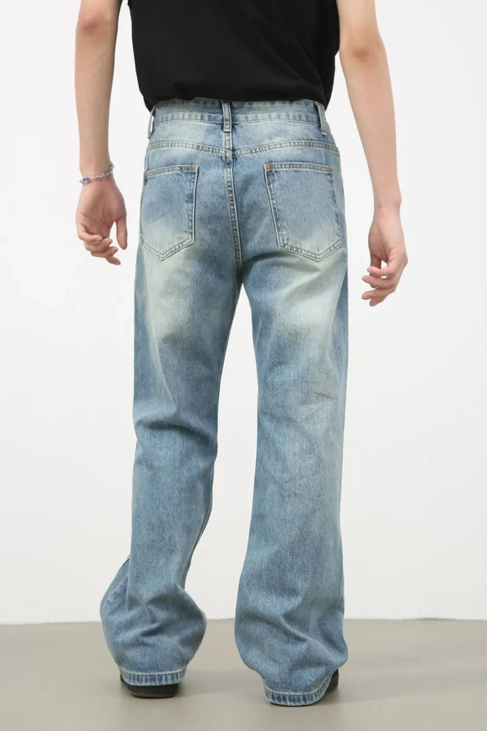 Men's Distressed Jeans