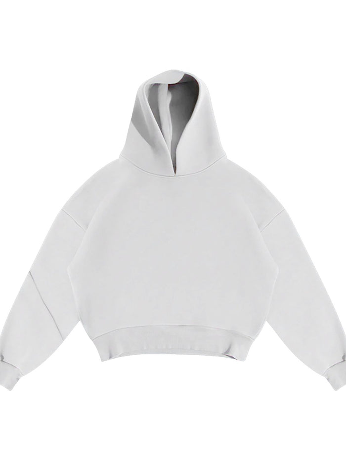 Men's Drop Shoulder Long Sleeve Hoodie for Ultimate Comfort
