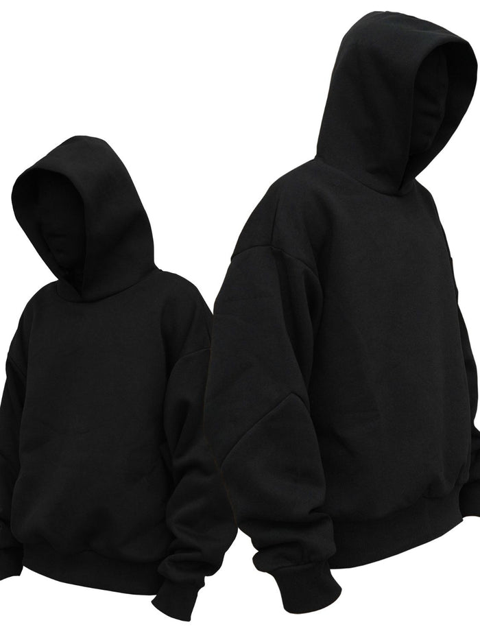 Men's Drop Shoulder Long Sleeve Hoodie for Ultimate Comfort
