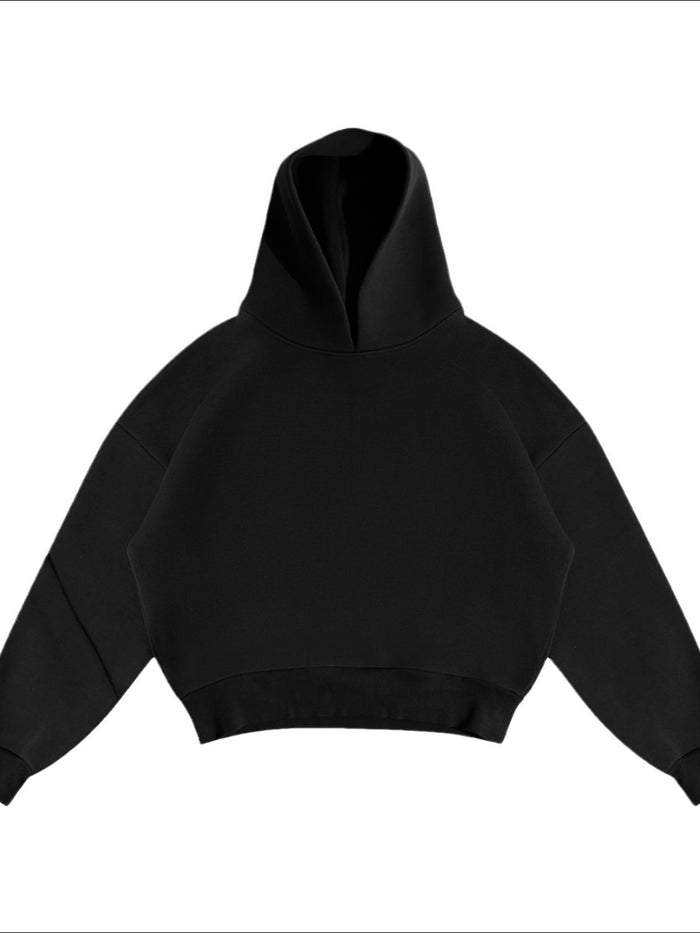 Men's Drop Shoulder Long Sleeve Hoodie for Ultimate Comfort