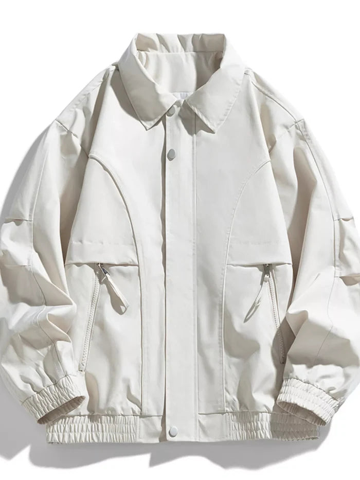 Men's Plus Size Casual Lightweight Long Sleeve Jacket