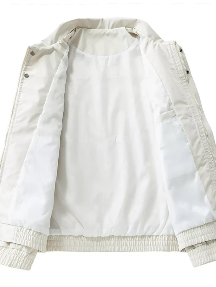 Men's Plus Size Casual Lightweight Long Sleeve Jacket