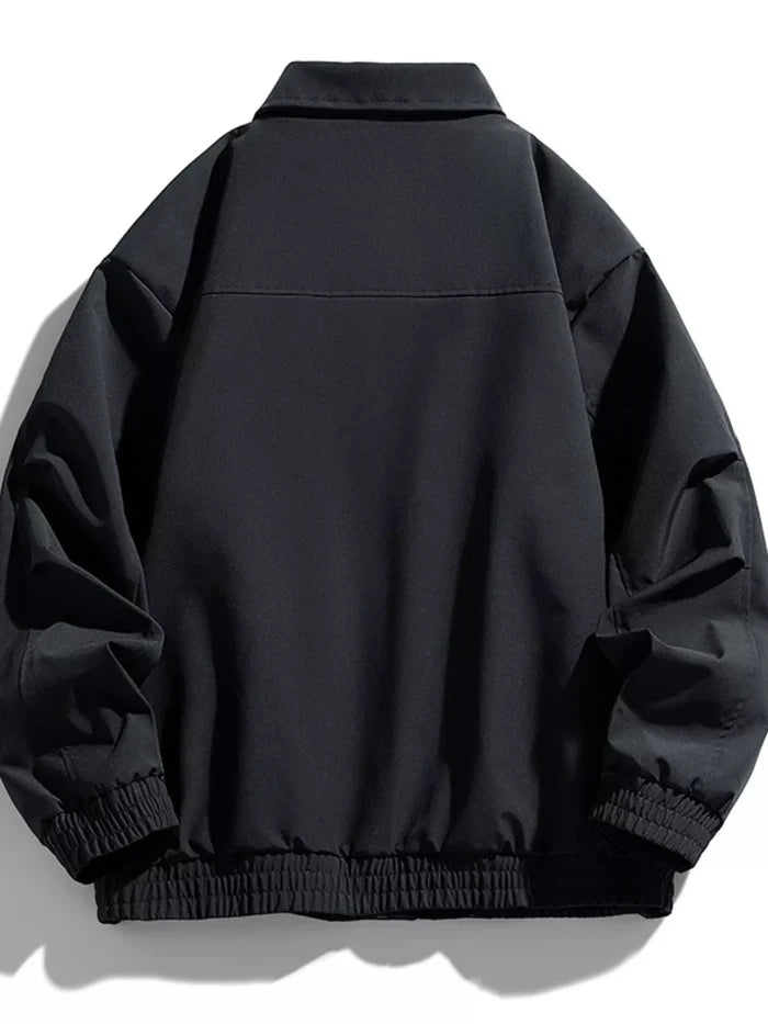 Men's Plus Size Casual Lightweight Long Sleeve Jacket