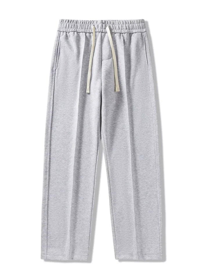 Men's Plus Size Drawstring Wide Leg Pants