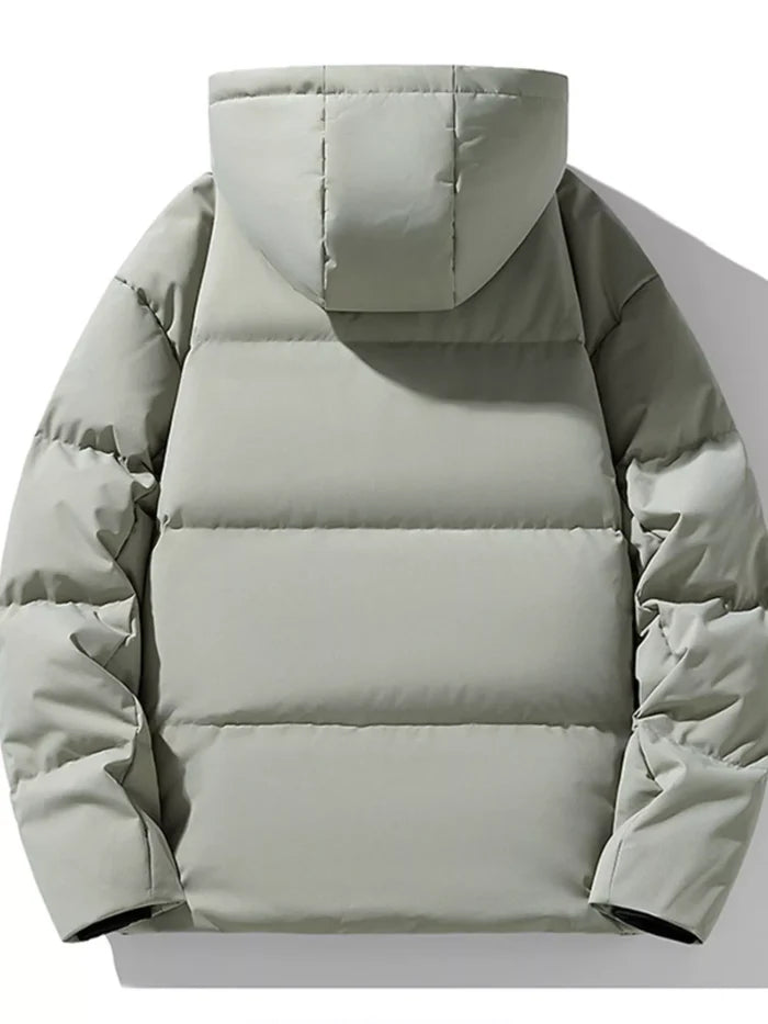 Men's Plus Size Hooded Padded Winter Coat