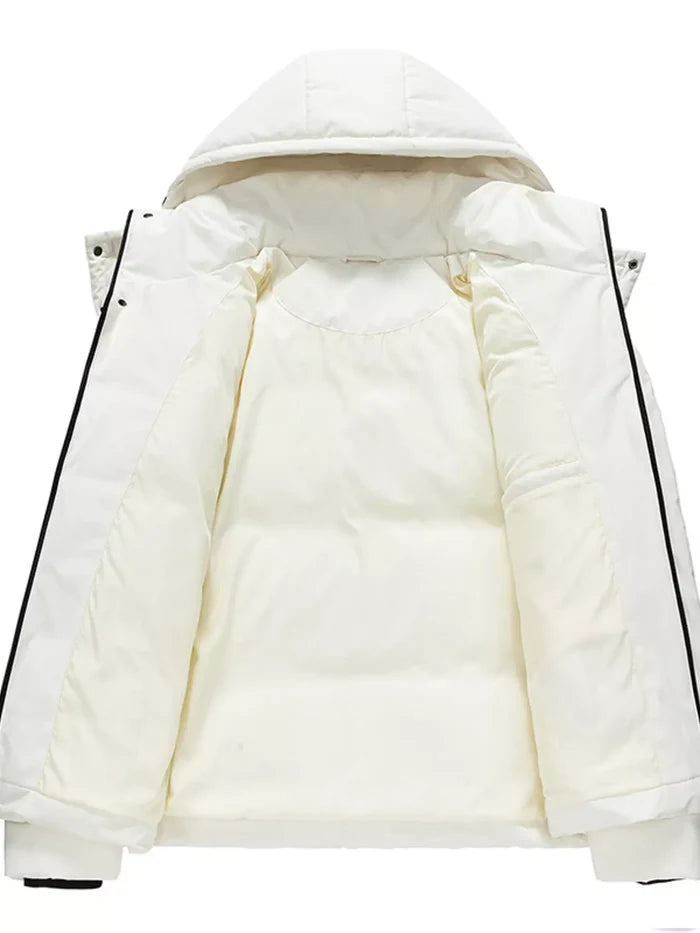 Men's Plus Size Hooded Padded Winter Coat
