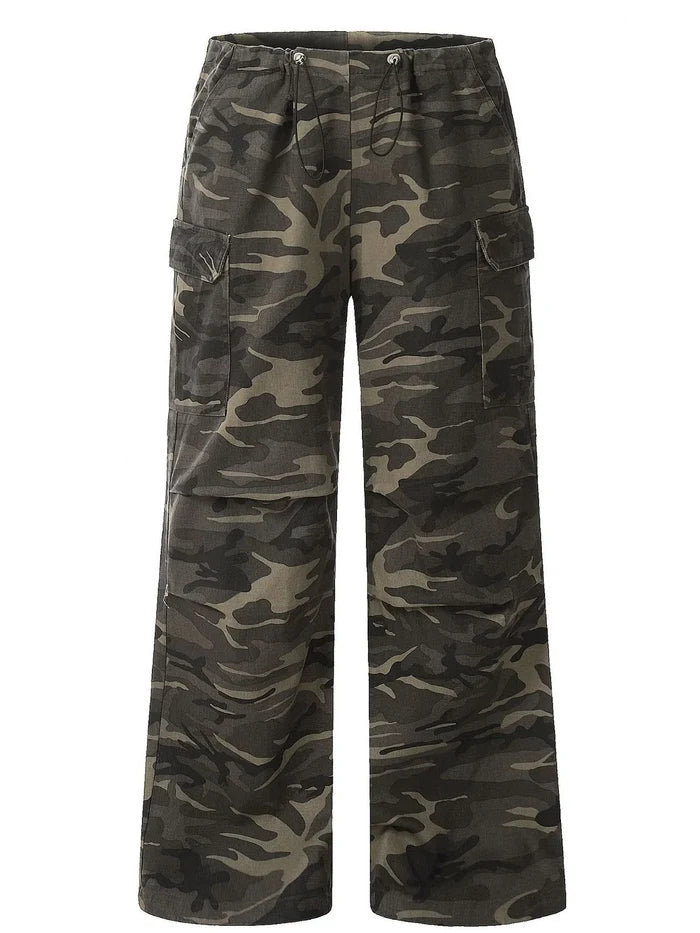 Men's Relaxed Fit Camouflage Cargo Pants