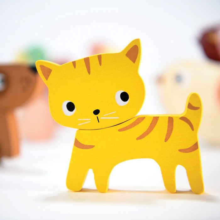 Mentari Wooden Garden Playtime & Puzzle Set