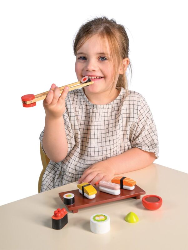 Mentari Wooden Sushi Play Set