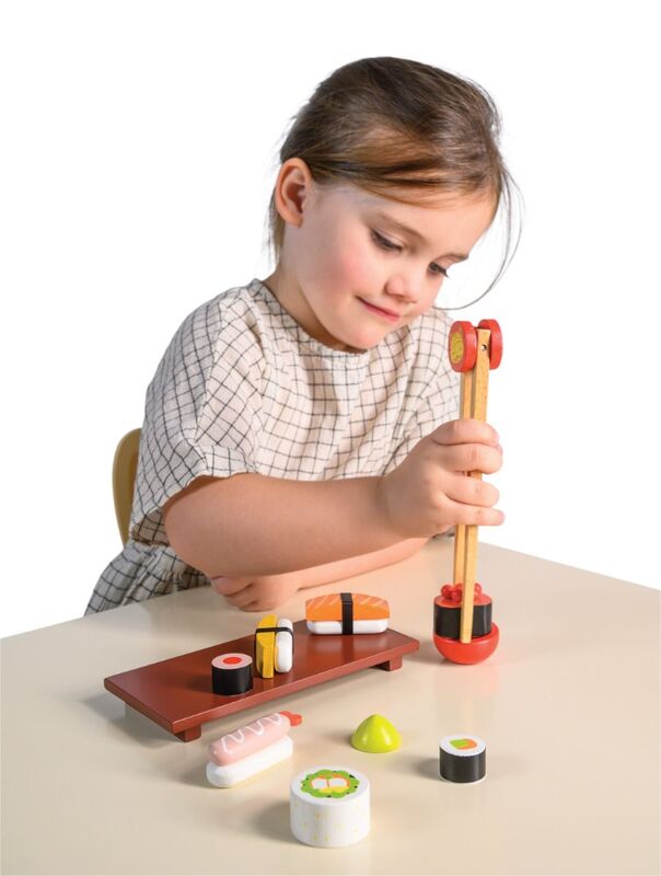 Mentari Wooden Sushi Play Set