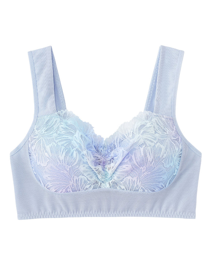 Mermaid Aqua Lace Airy Cooling Firm Support Dreamy Sleep Bra