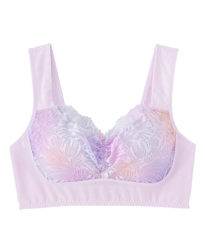 Mermaid Aqua Lace Airy Cooling Firm Support Dreamy Sleep Bra
