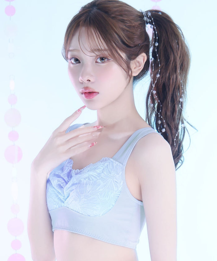 Mermaid Aqua Lace Airy Cooling Firm Support Dreamy Sleep Bra