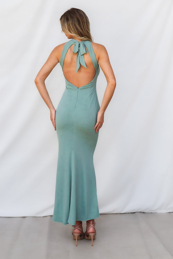 Miller Maxi Dress - Sage - Runway Goddess