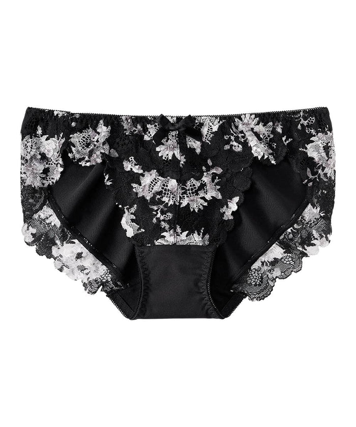 Monotone Flower Bikini Panty