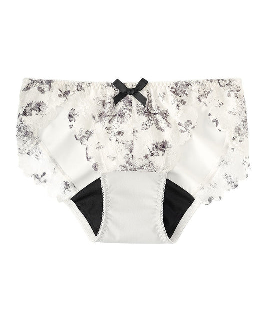 Monotone Flower Period Panty