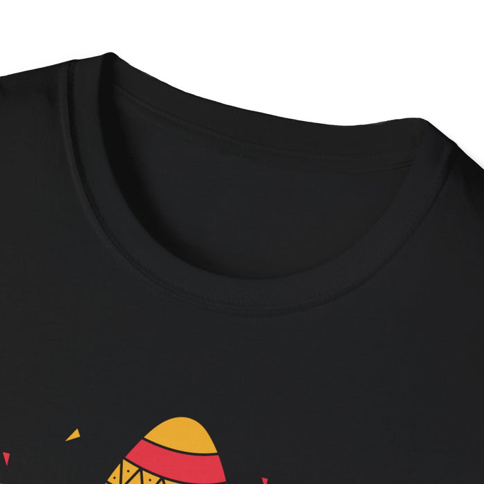 step dad t-shirt in multiple colors showing nacho average slogan print