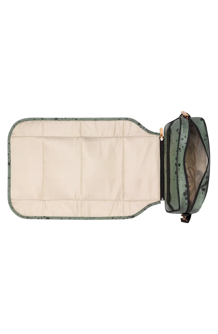 Nappy Bag Companion Clutch with Change Mat - Olive