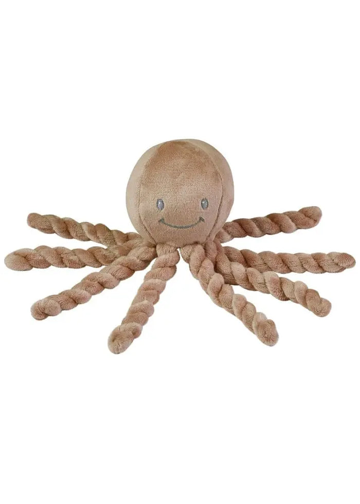 Nattou Lapidou Piu Piu Octopus - Moccha Toy Nattou
