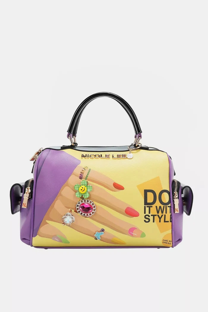 Nicole Lee USA Nail Polish Handbag