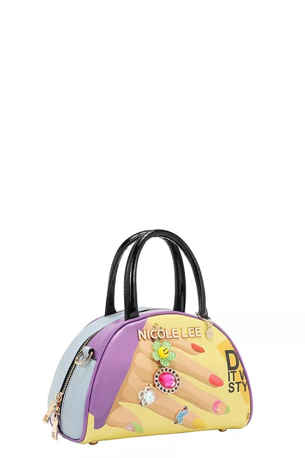 Nicole Lee USA Nail Polish Mini Dome Handbag