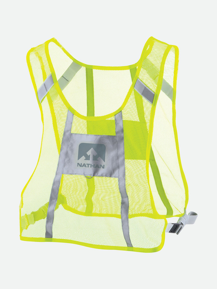 color:Hi-Viz Yellow||view:SKU Image Primary||seo:Nathan Nightfall Safety Reflective Vest - Front View